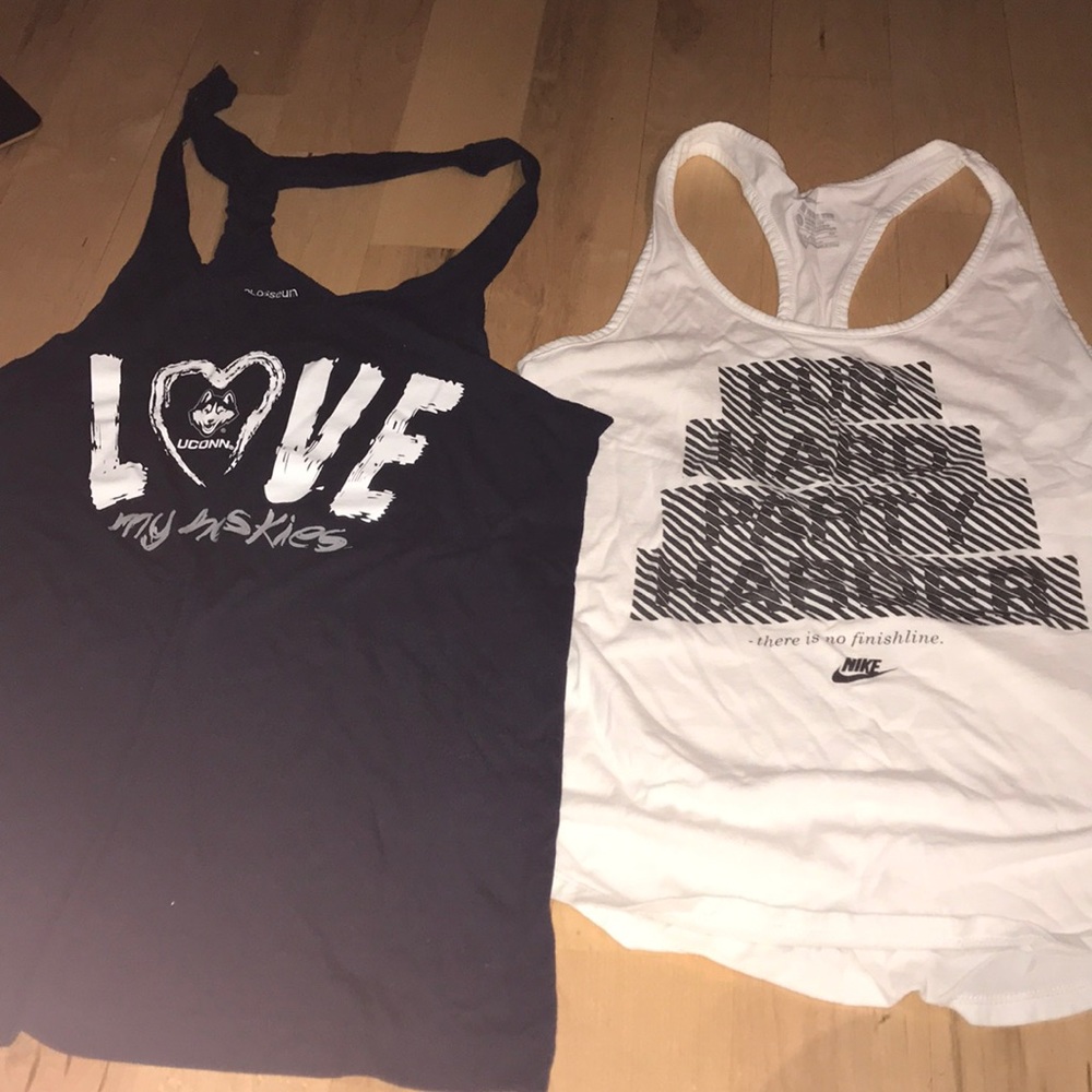 Pair of two muscle tees